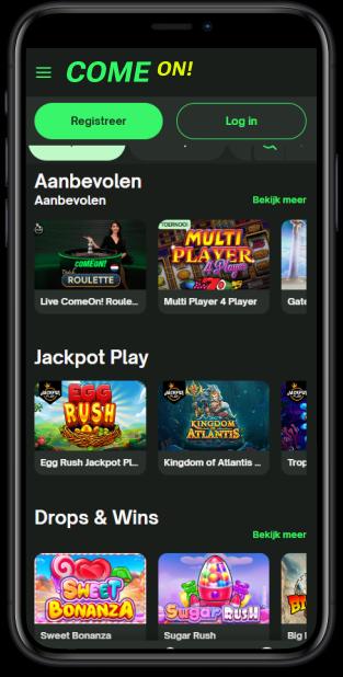 Comeon Casino Mobile